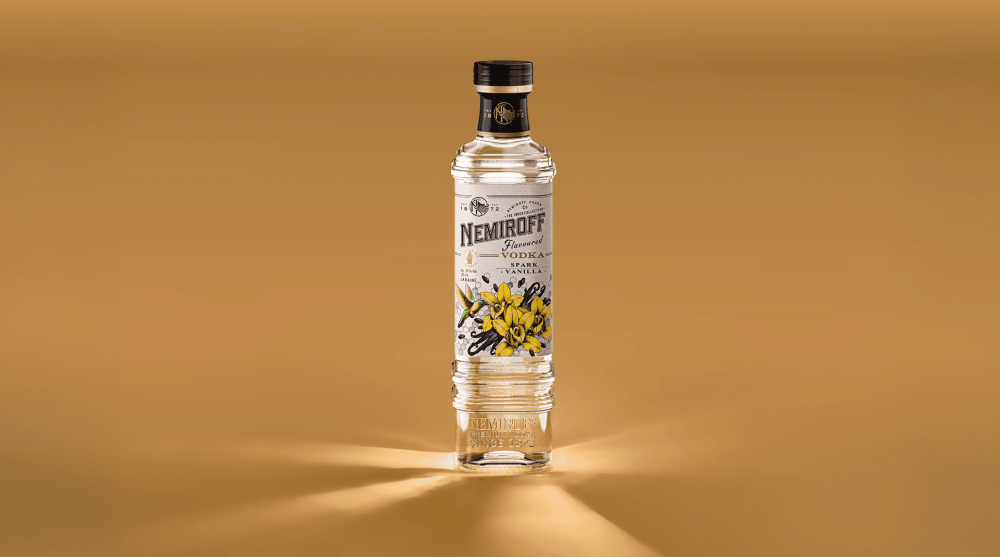 ванільна горілка Nemiroff